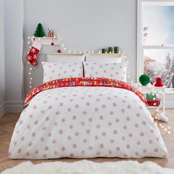 Fusion Santa's Little Helper Duvet Cover & Pillowcase Set 3