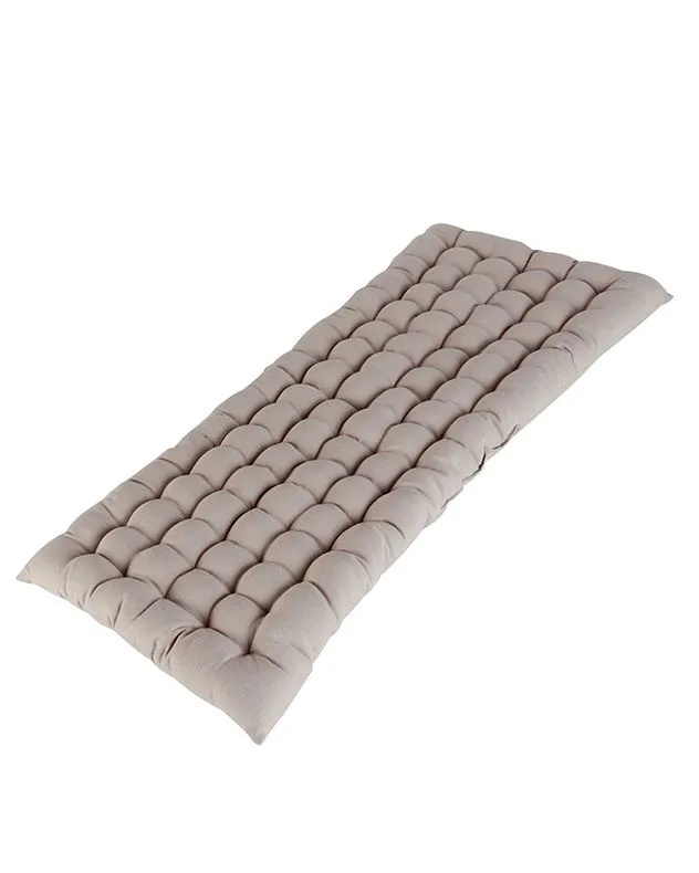 Dibor Vintage Grey Outdoor Garden Bench Cushion L100cm x W40cm 2
