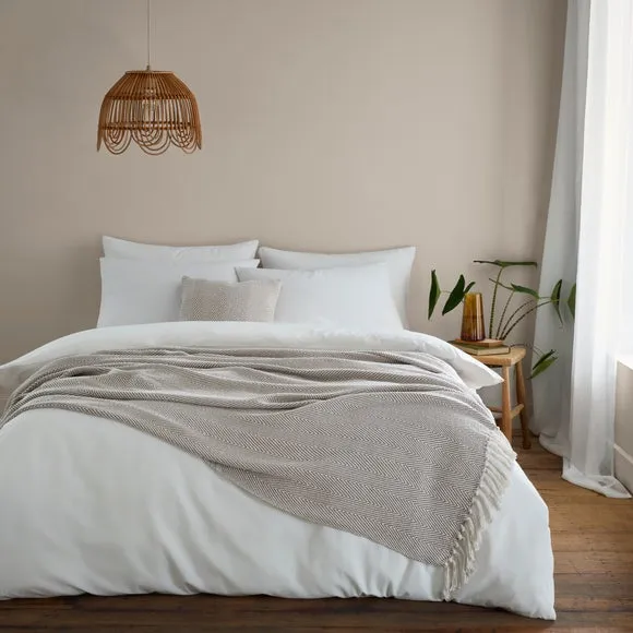 Jenson Herringbone Throw Blanket 5