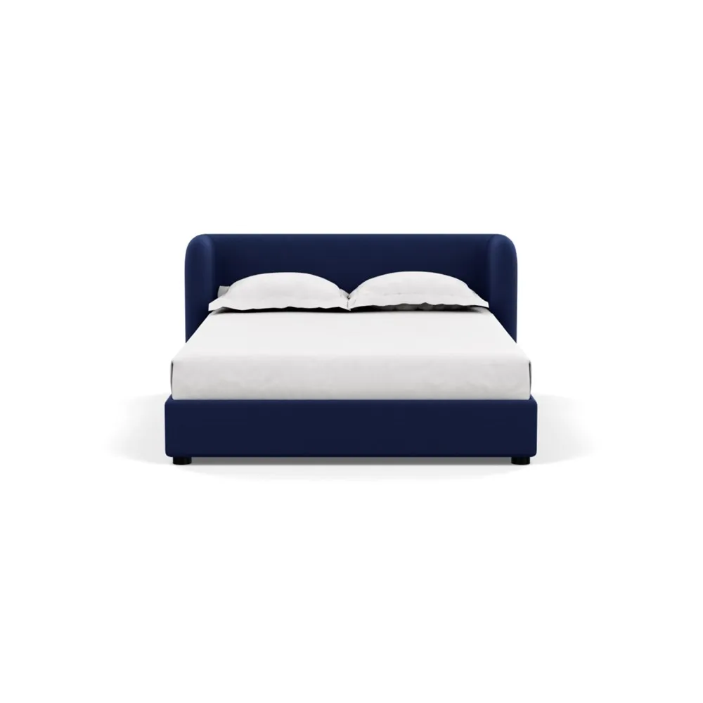 Scp Group Bed Double Melton Wool New Navy 1