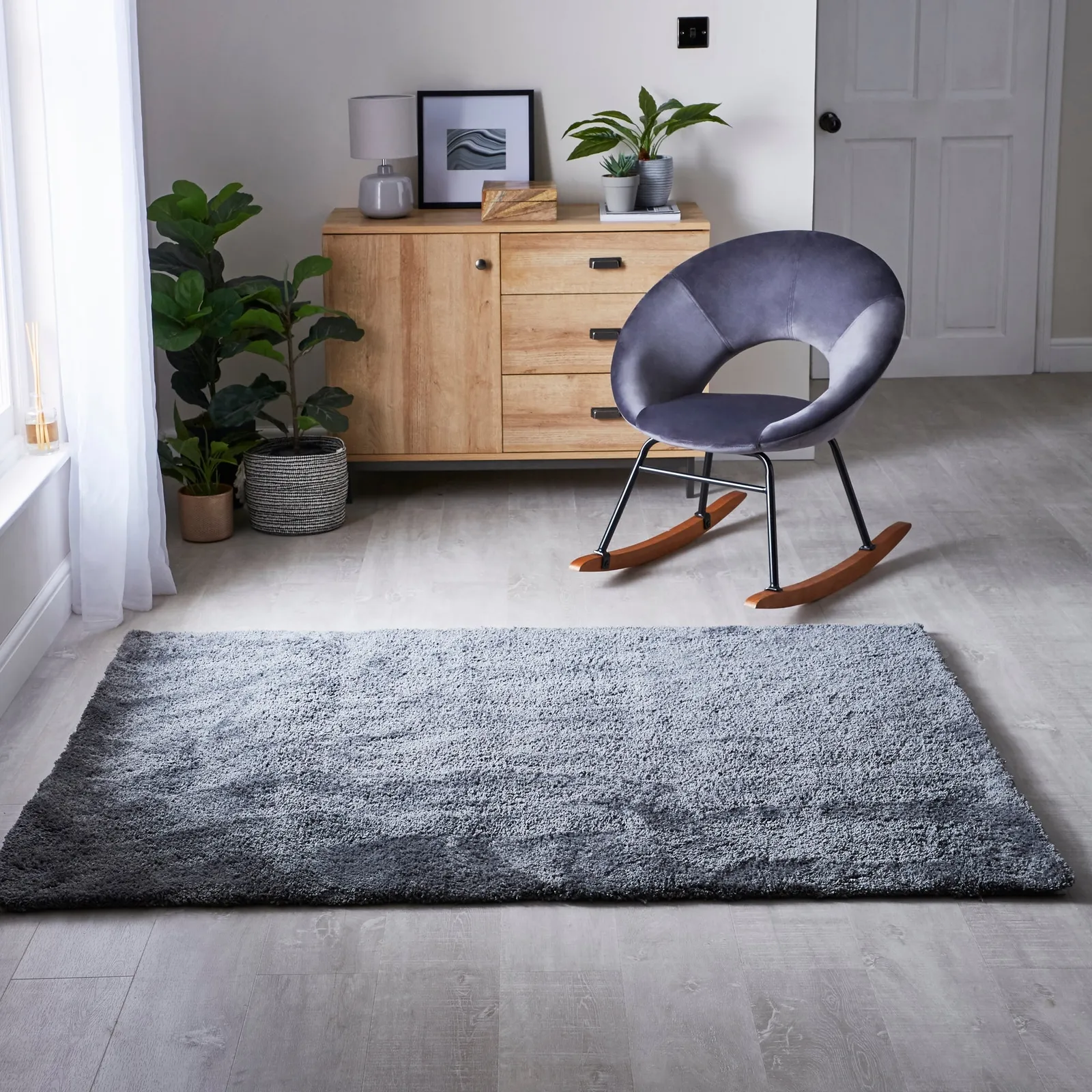 Teddy Bear Rug Cream