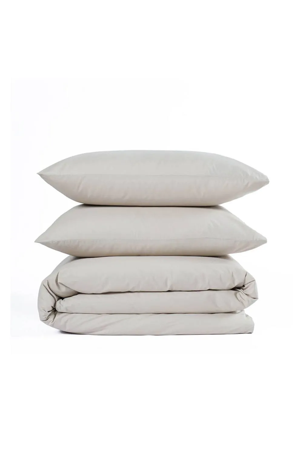 Martex Everyday Luxury Cotton Duvet Cover Set - Warm Pebble in Nude 6