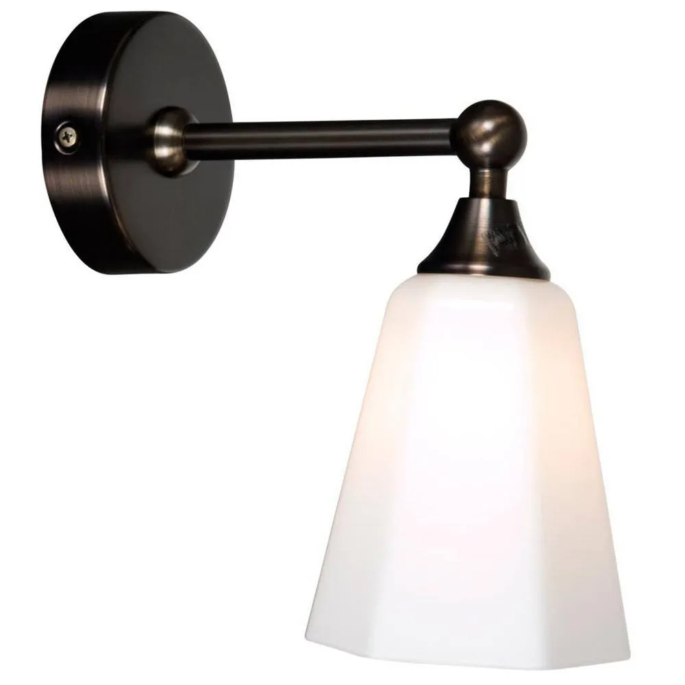 Netlighting Classic Bathroom Wall Light Bronze IP44