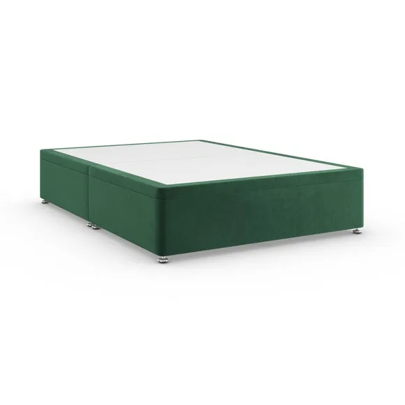 Luxury Side Ottoman Bed Frame, Velvet 3