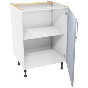 Wickes Ohio Hazy Blue Shaker Base Unit - 600mm 2