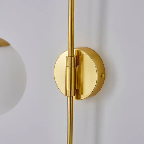 Eniola Gold Plug In Wall Light 4