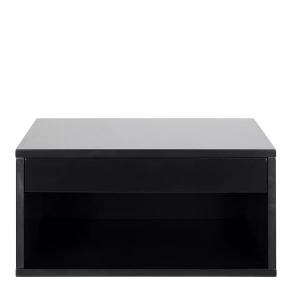 Furniture To Go Cholet 1 Drawer Square Wall Mounted Bedside Table 3