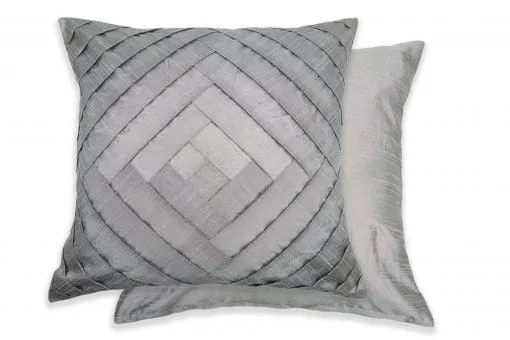 New Edge Blinds Gio Cushion Cover in Grey