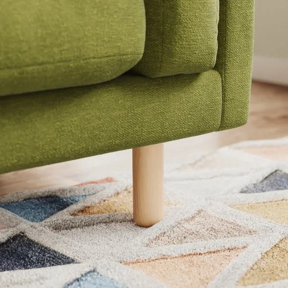 Newton Luxe Chenille Snuggle Chair 5