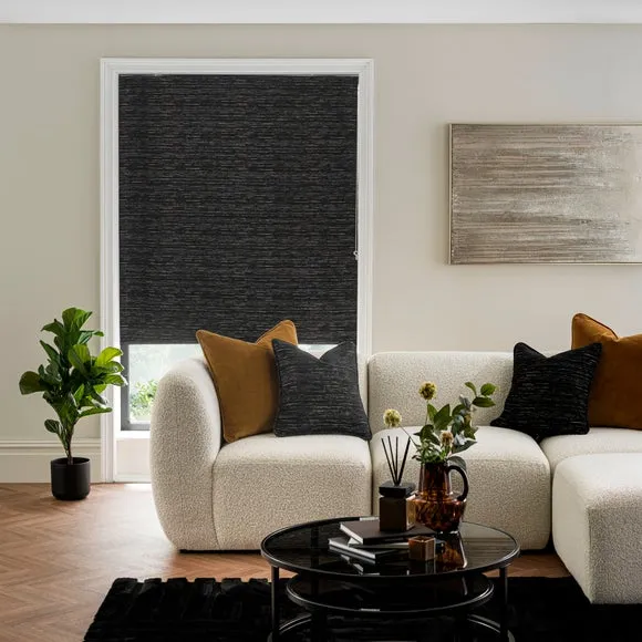 Hemmingway Chenille Roman Blind