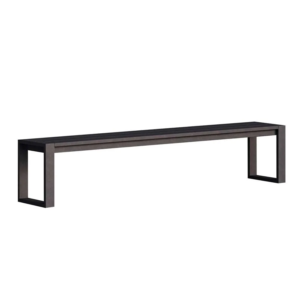 Case Eos Communal Bench Black 2