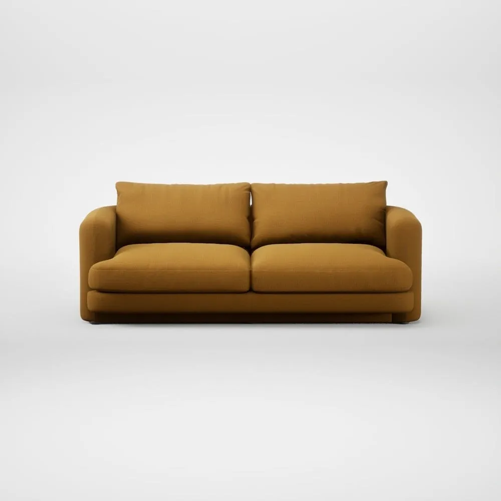 Heal's Rafi 3 Seater Sofa Smart Cotton Linen Sahara 2
