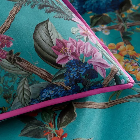 Laurence Llewelyn-Bowen Cotswold Fantasia 100% Cotton Duvet Cover & Pillowcase Set 3