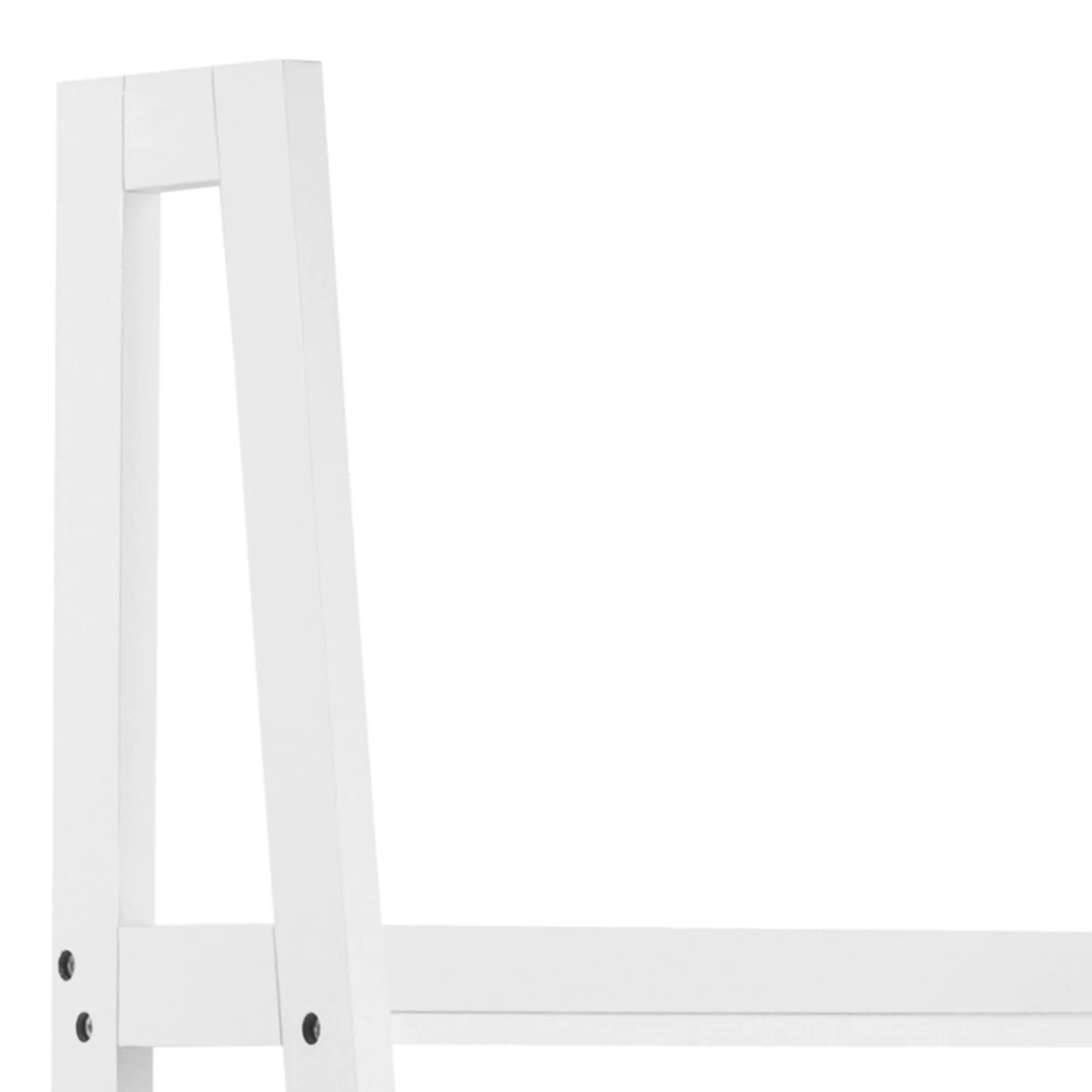 Furniture To Go Wally Bookcase with 5 shelves in White 6