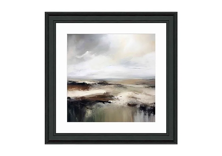 Grey Horizons I Framed Picture