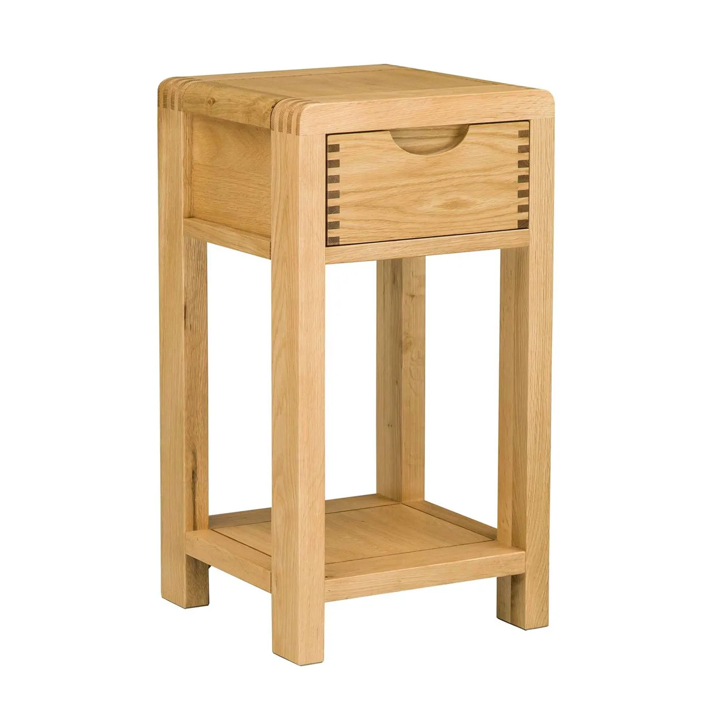 Ercol Bosco Compact Side Table, Brown Oak | Barker & Stonehouse 5