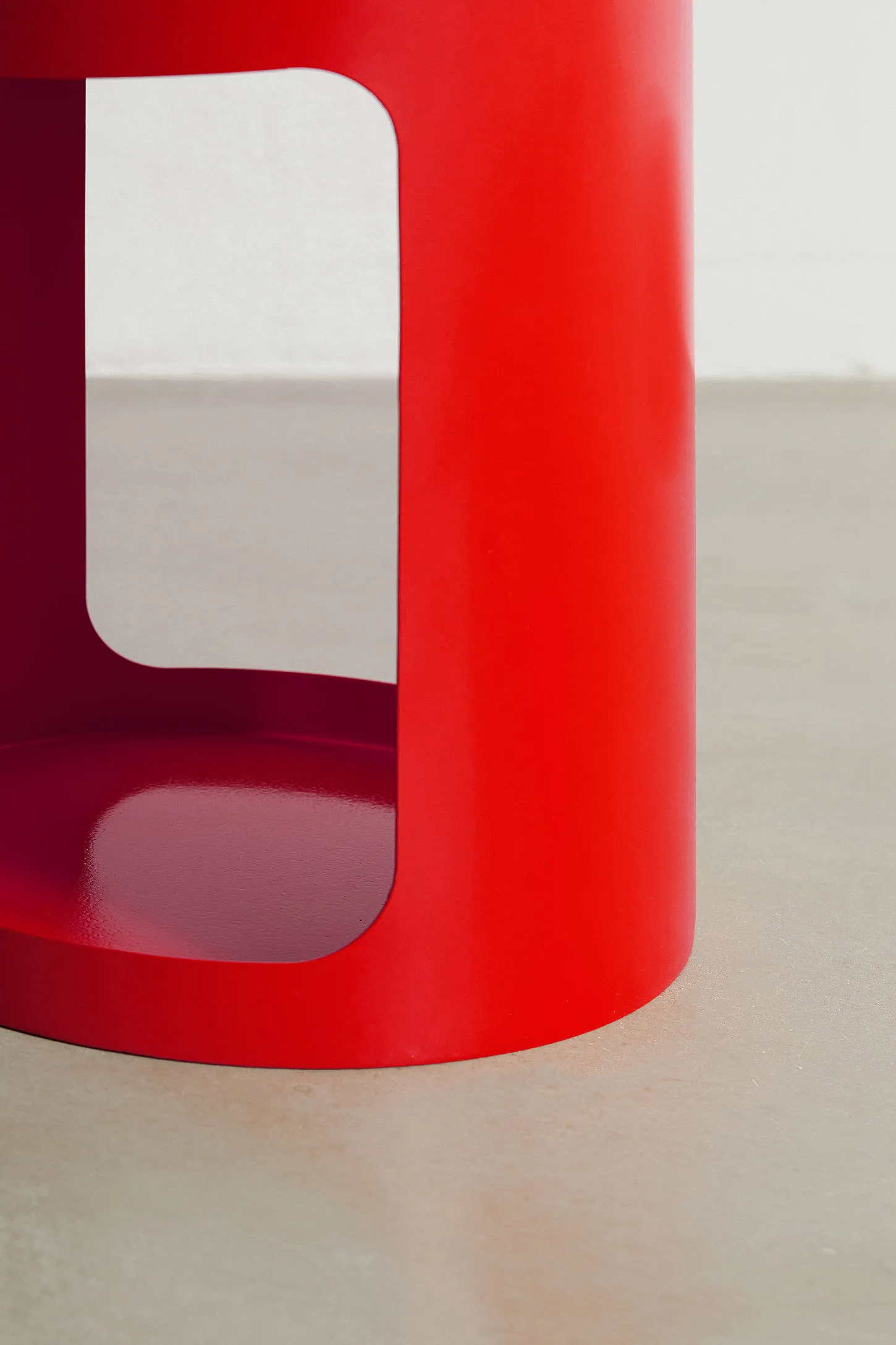 Devon Side Table - Red 5