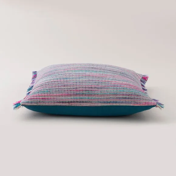 Ava Fringe Cotton Square Cushion 4