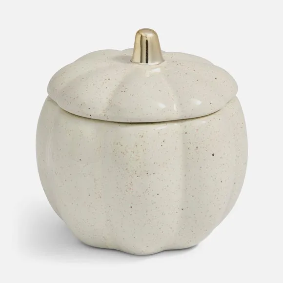 Autumn Pumpkin Shaped Ceramic Candle 3
