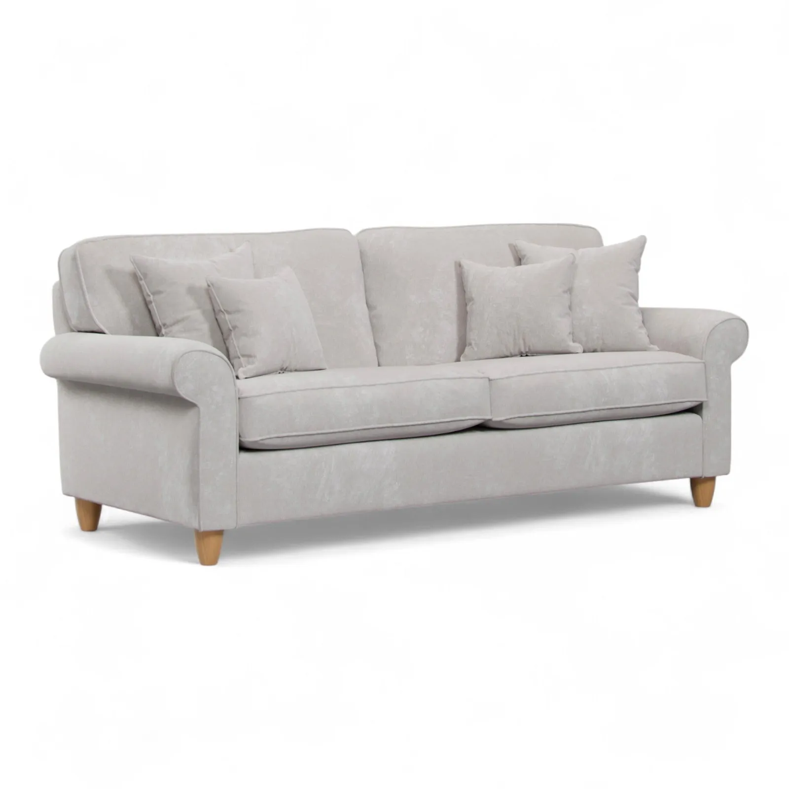 The Great Sofa Company Flora Large Sofa Glory Pearl in Light Beige 2