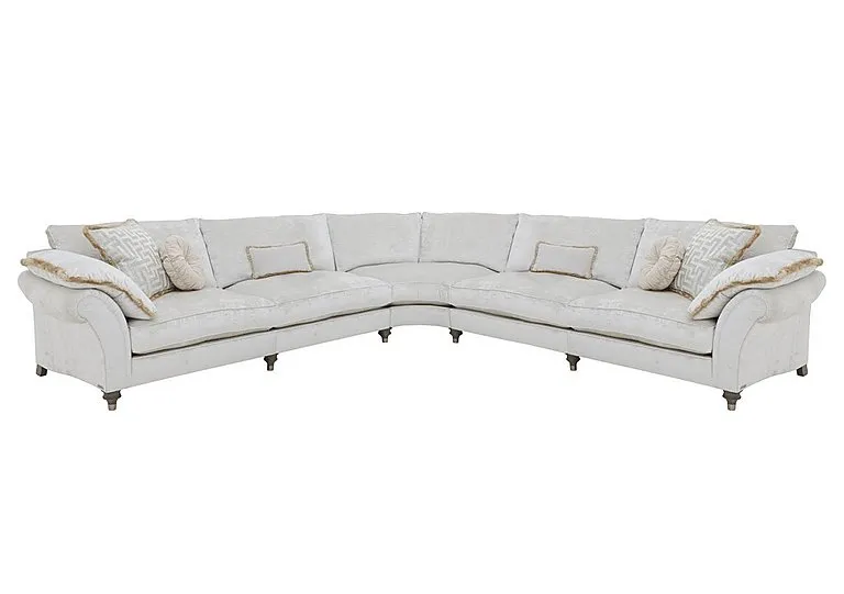 Princeton Ruched Large Corner Sofa