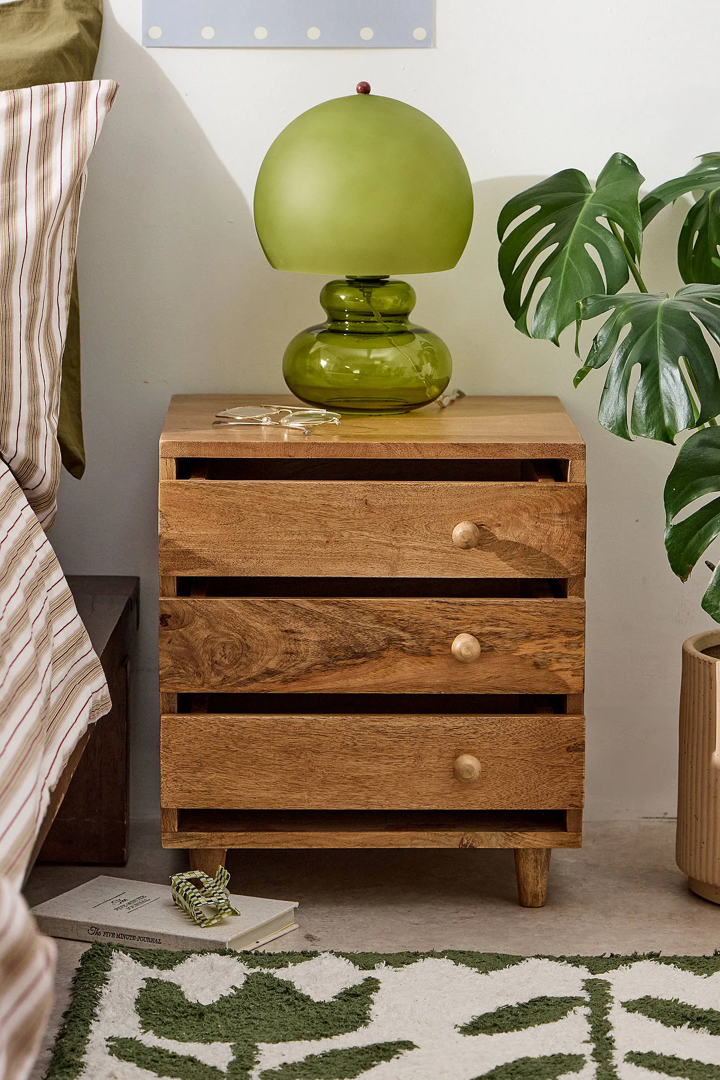 Locker Nightstand - Natural ALL 2