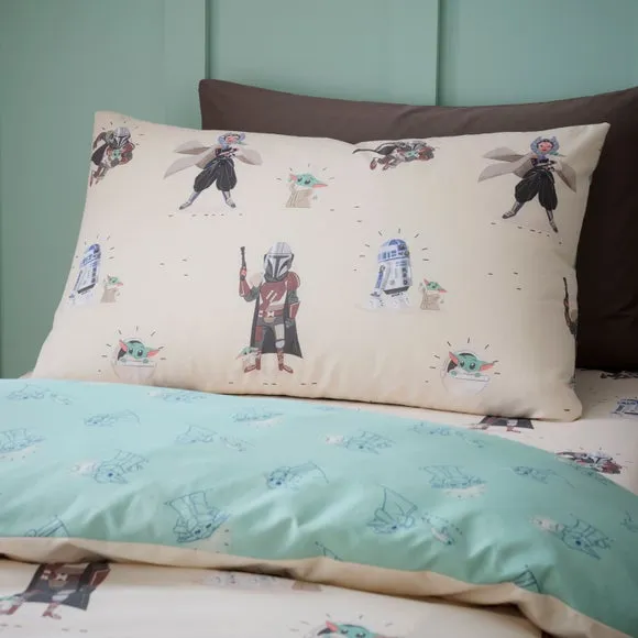Star Wars The Mandalorian Duvet Cover and Pillowcase Set 4