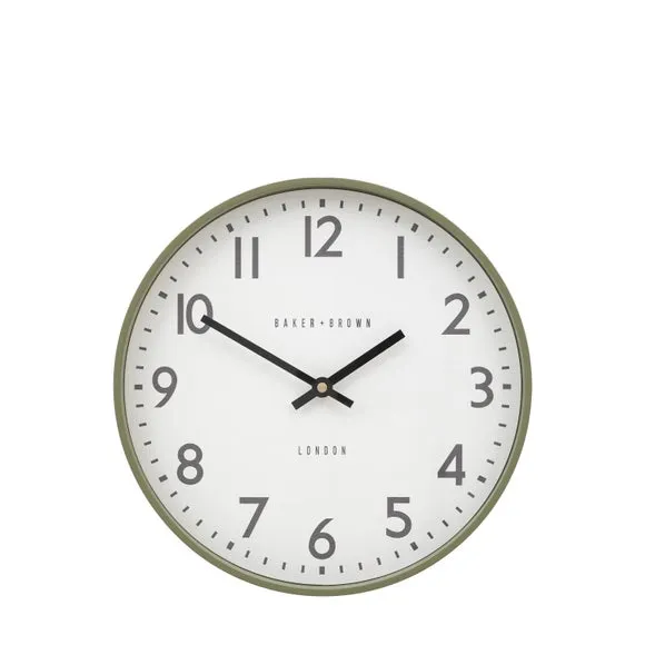 Cedar & Sage Norton Round Wall Clock