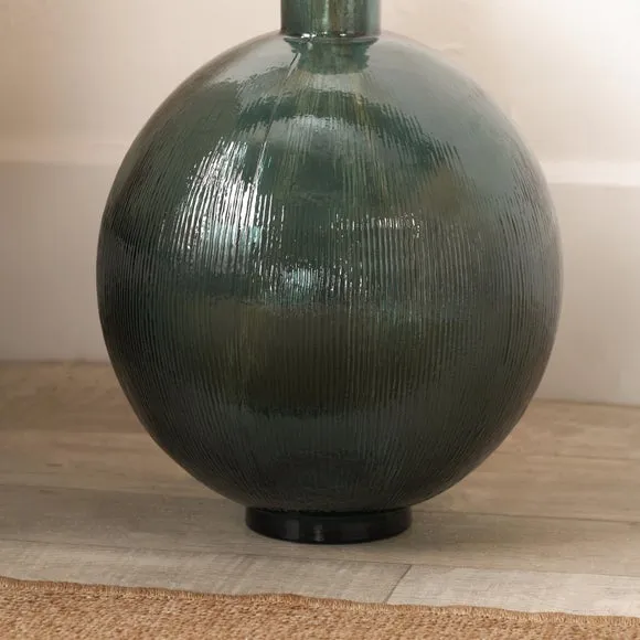 Round Bottle Glass Vase 3