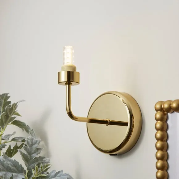 FlexiCell Louis Rechargeable Touch Dimmable Wall Light Fitting
