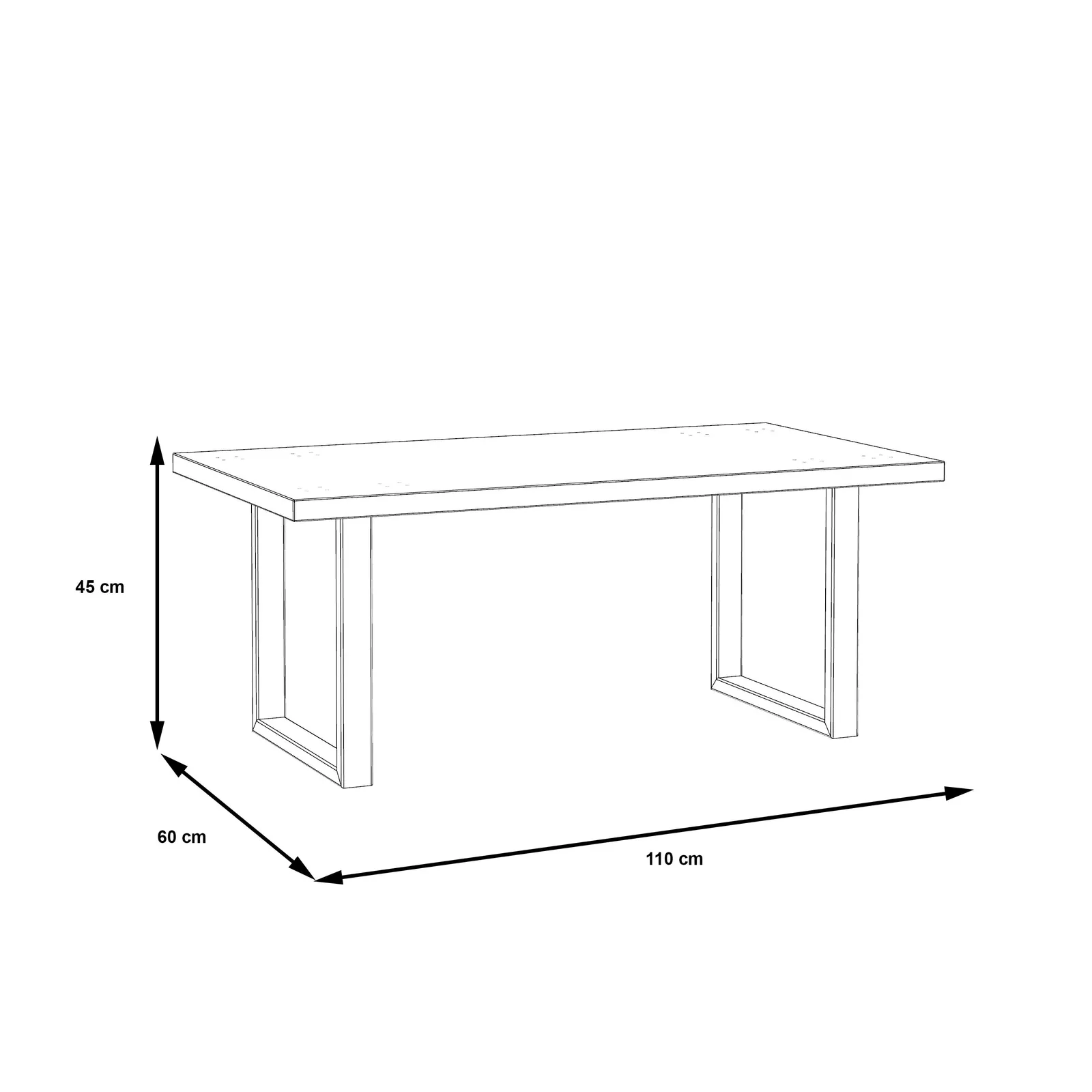 Furniture To Go Atlantic Coffee Table in Artisan Oak in Brown 4