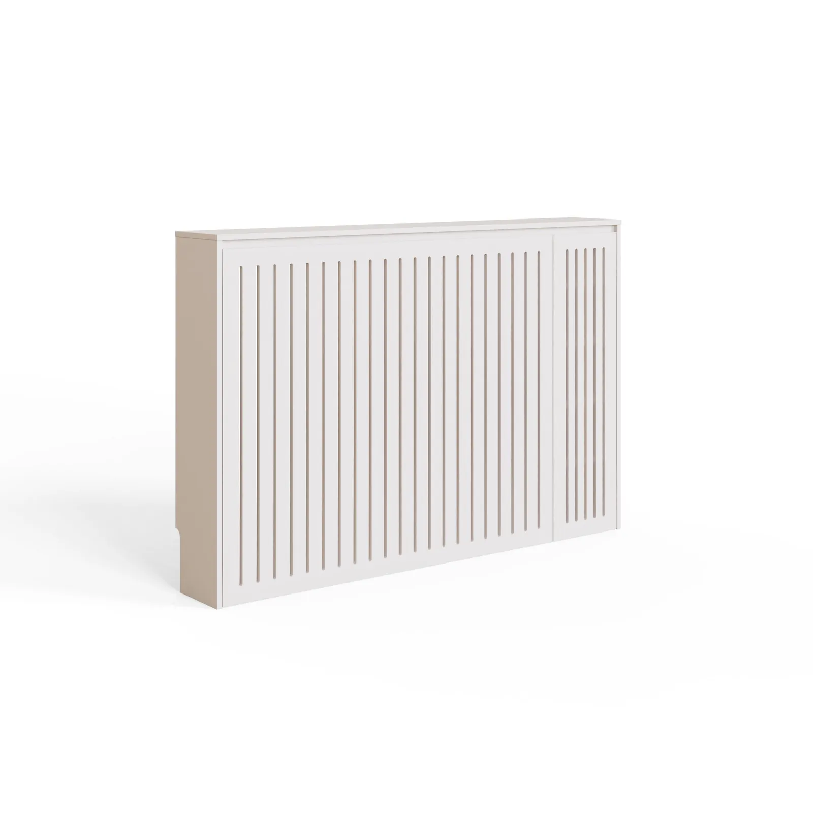 GFW Cooper Storage Radiator Cover in Stone 2