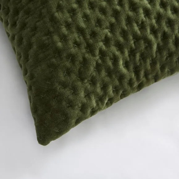 Dorma Genevieve Green 100% Cotton Standard Pillowcase 2