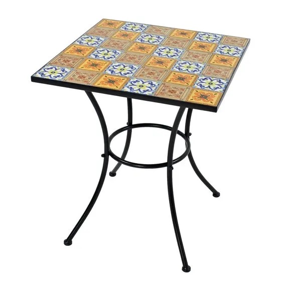 Summer Terrace Torrington Square Patio Table with 4 Springdale Chairs 4