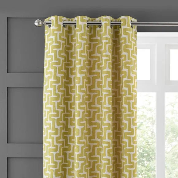 Sonora Chenille Eyelet Curtains 1