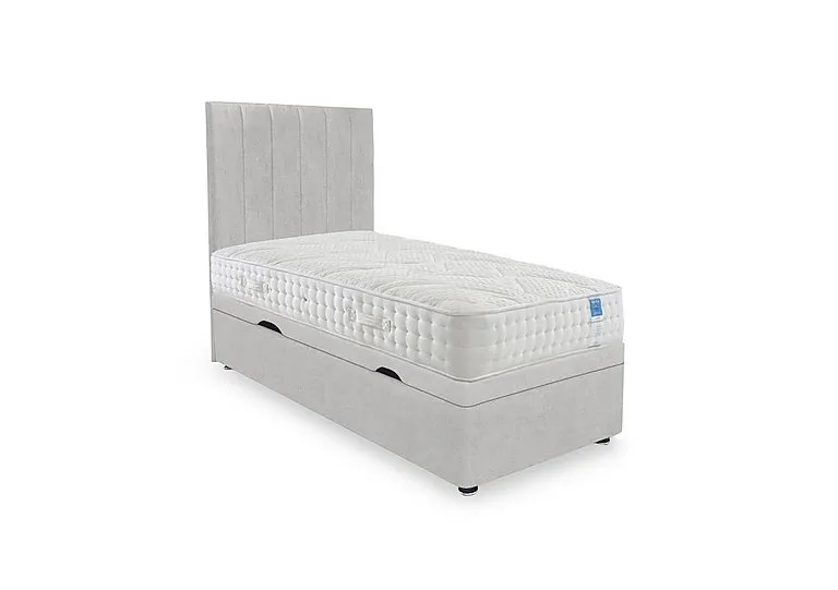 Luxury Firm Side Lift Ottoman Divan Set - Small Single