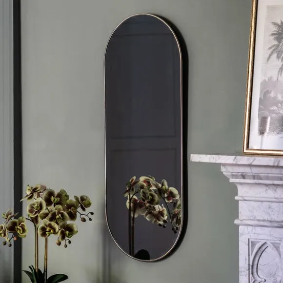 Cedar and Sage Metro Elipse Wall Mirror