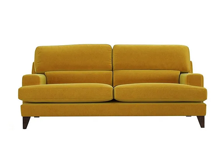 Romilly 4 Seater Fabric Sofa - Golden Spice