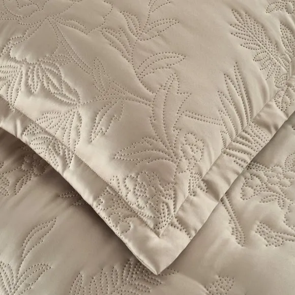 Luxe Heron Champagne Oxford Pillowcase 3