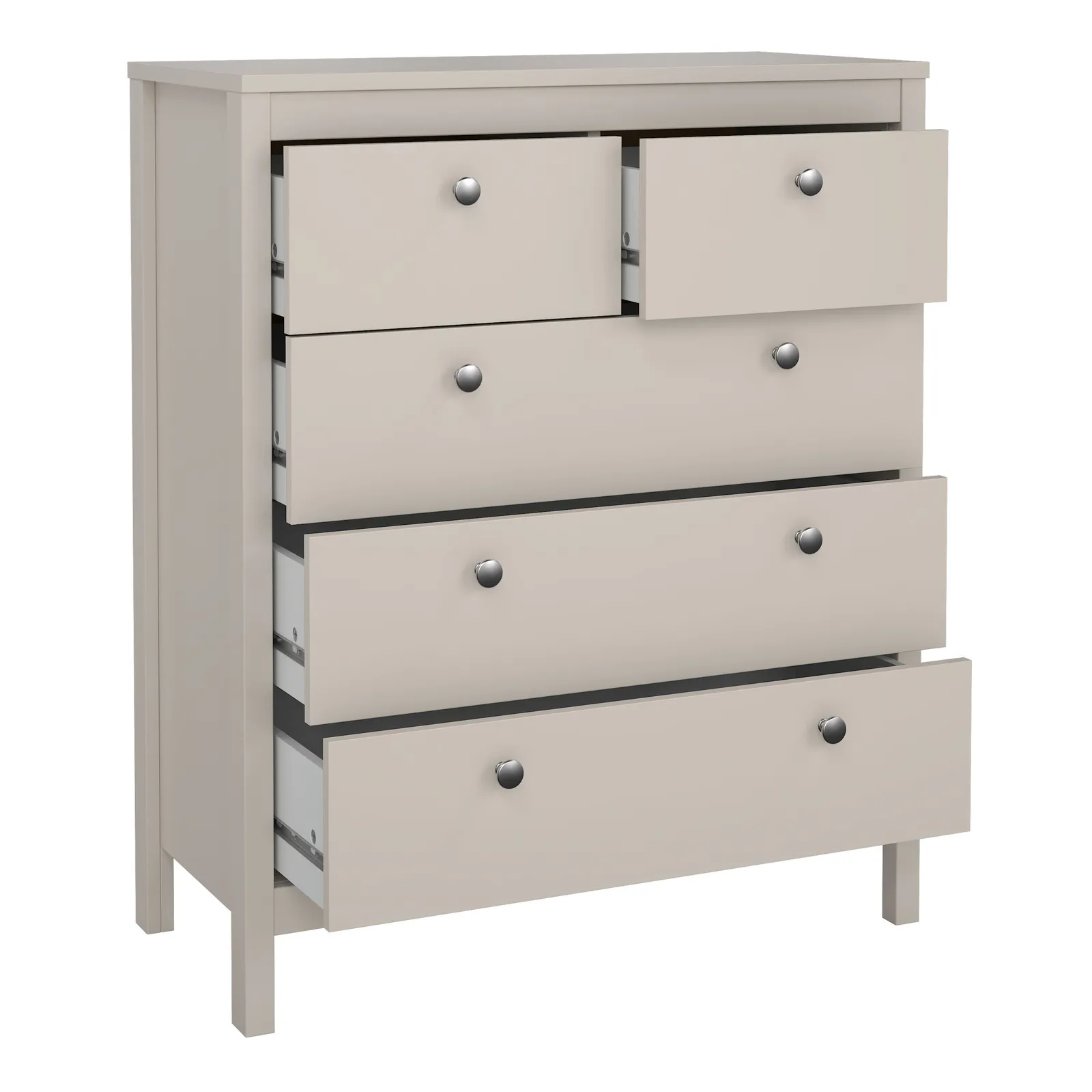 Furniture To Go Madrid Chest 3+2 Drawers in Cashmere in Beige 5