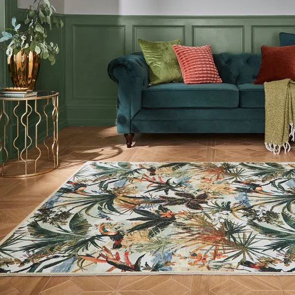 Clarke and Clarke Toucan Washable Rug 6
