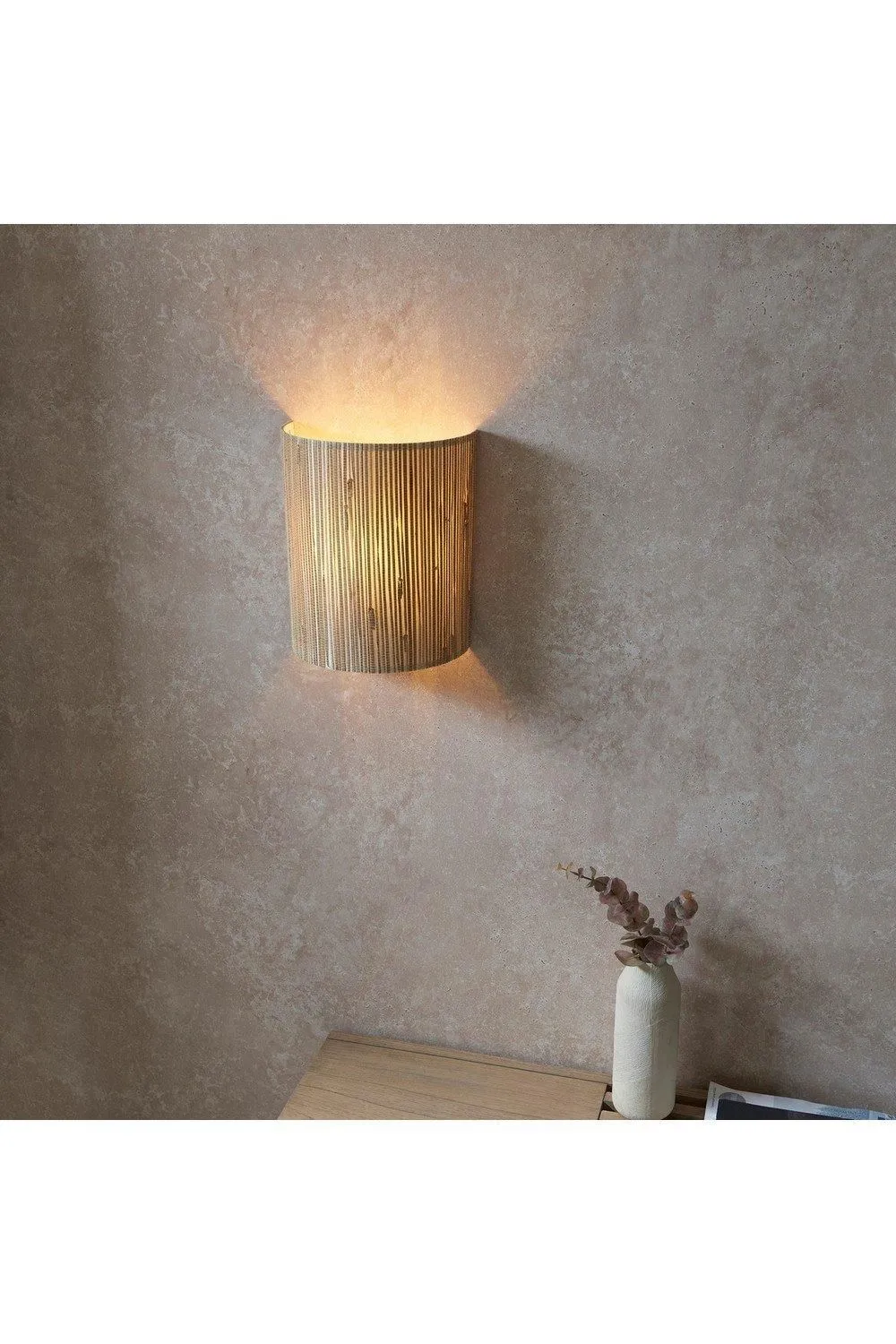 Netlighting Longshore Shade Wall Lamp Natural Seagrass Matt Black 4