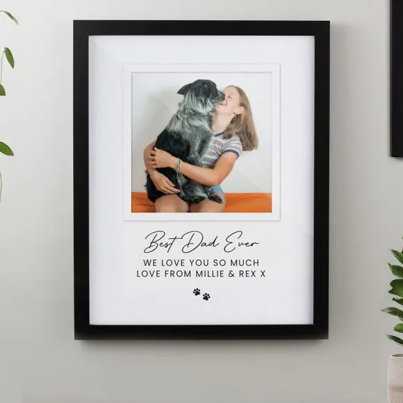 Personalised Pet Photo Framed Print 2