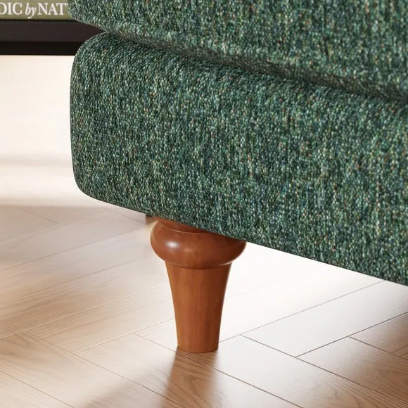 Beatrice II Blended Chenille Snuggle Chair 4