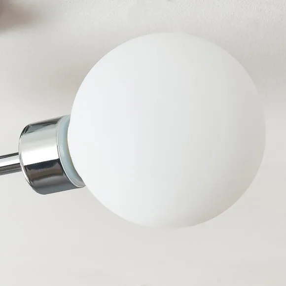 Sfera Mid Century 3 Light Bathroom Ceiling Light 3