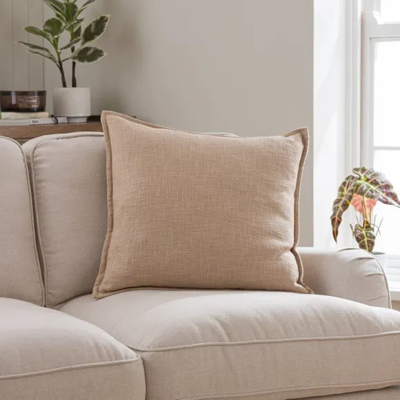 Westcott Cotton Slub Square Cushion 1