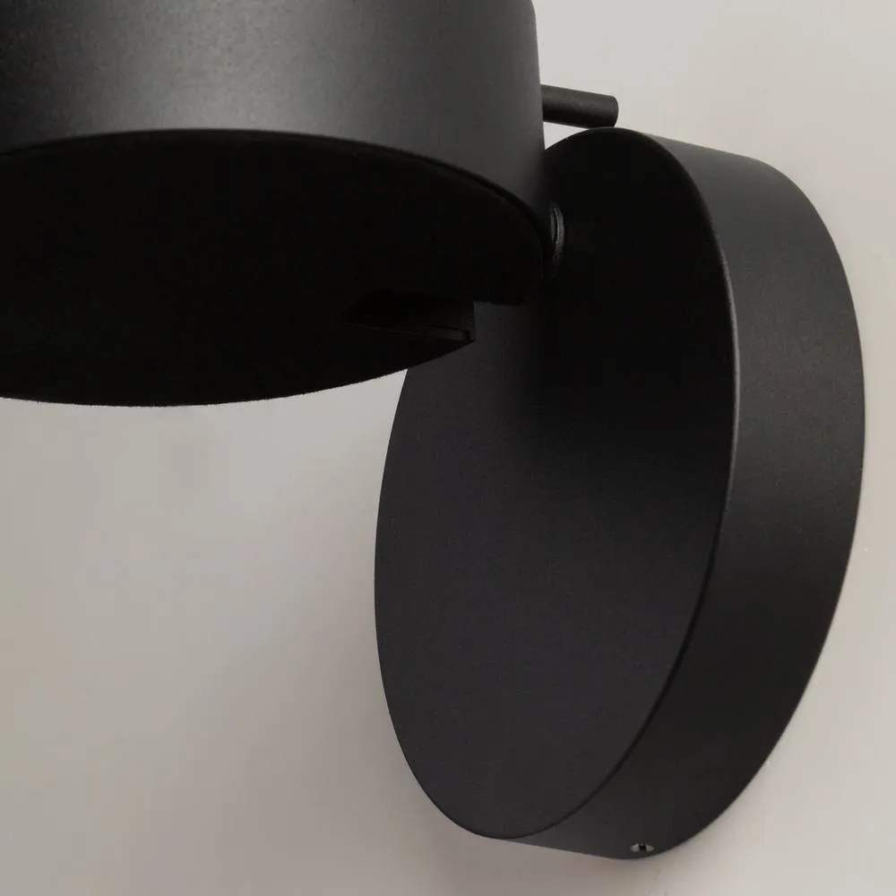 Netlighting Nuance Modern Integrated LED Wall Lamp Black 3000K 200lm 3