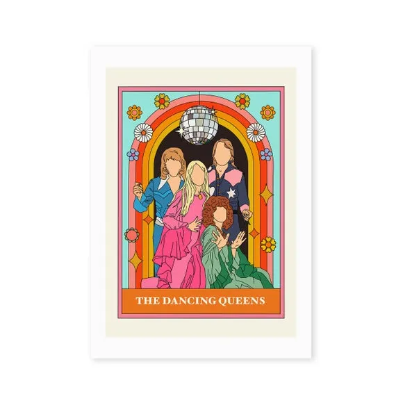 East End Prints The Dancing Queens Print 2