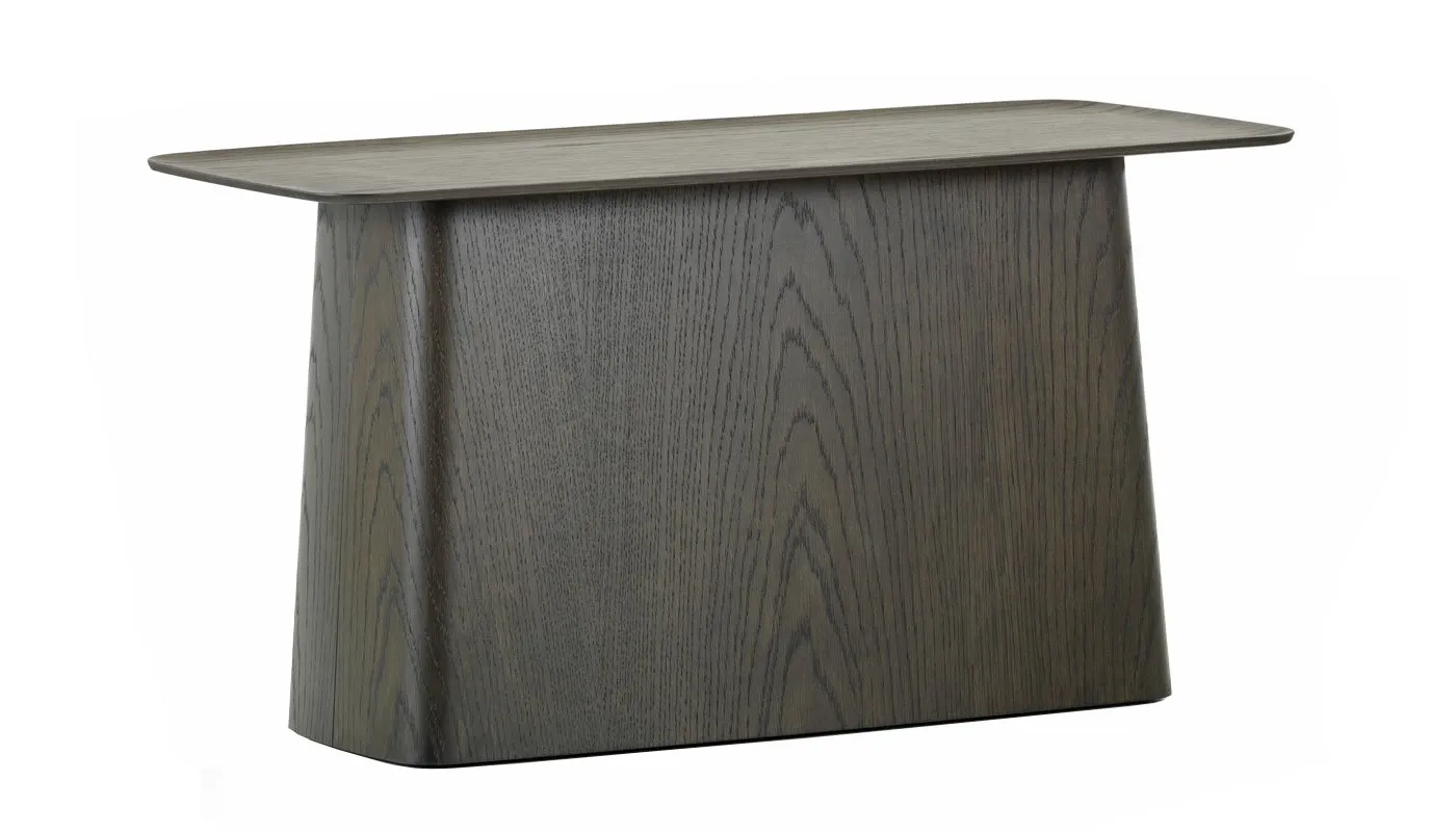 Vitra Wooden Side Table Large Dark Oak 1