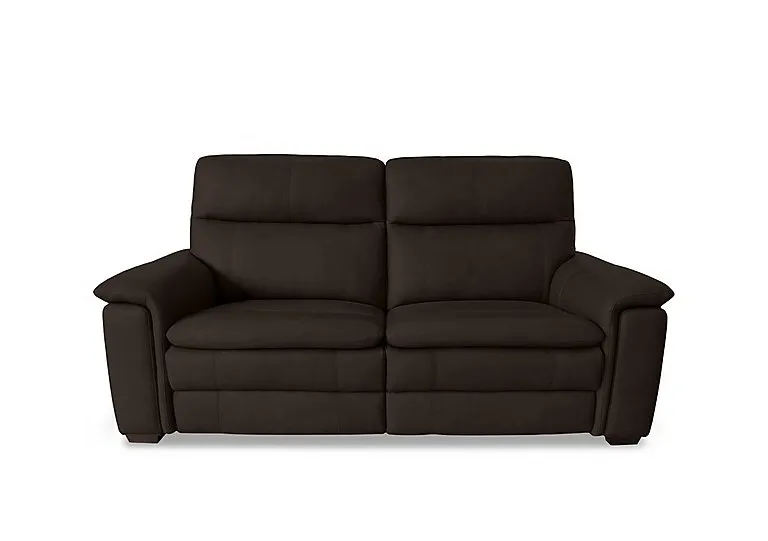 Recharge 2 Seater Leather Power Recliner Sofa with Power Headrests - Dark Chocolate - Sofas and Armchairs - In Time for Christmas